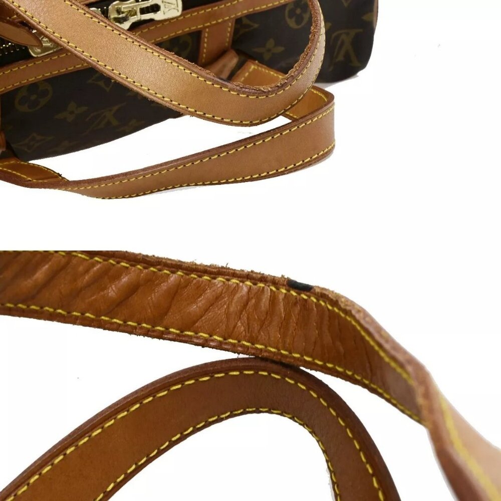 LOUIS VUITTON Sac Souple 35 Travel Hand Bag Monogram Leather BN - Picture 8 of 16